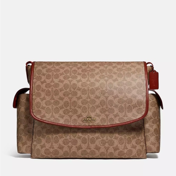 Coach Baby Messenger Bag In Signature Canvas - Picture 1 of 8